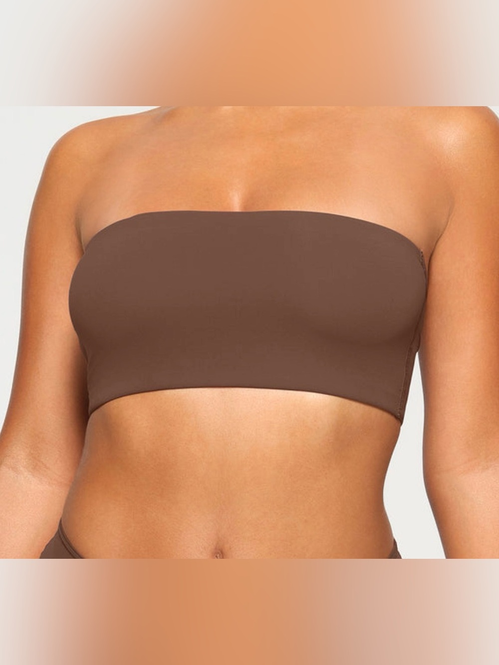 SKIMS NWT/NWOT Strapless Bandeau Top in JASPER